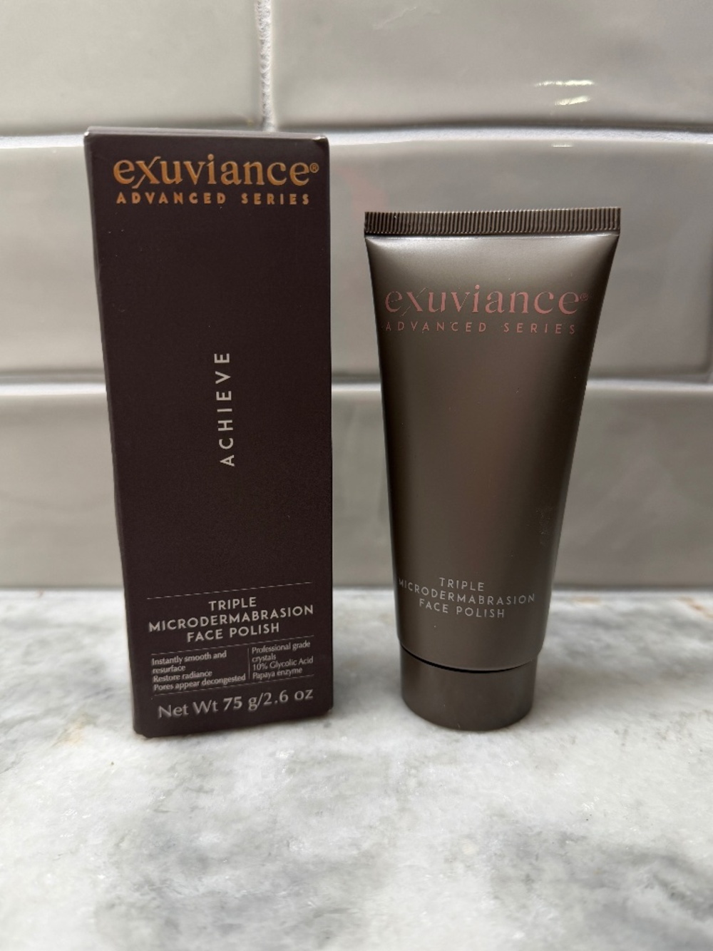 NEW Exuviance Triple Microdermabrasion Face Polish